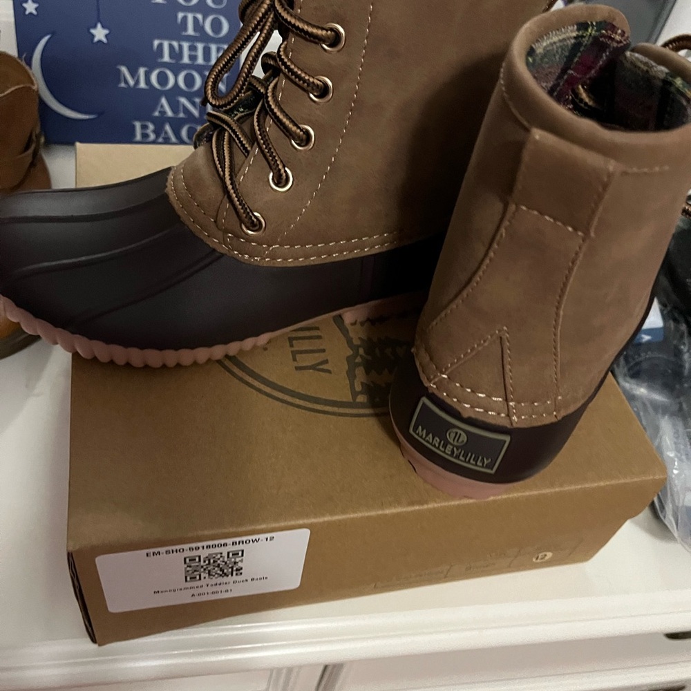 Marleylilly Kids Brown Boots